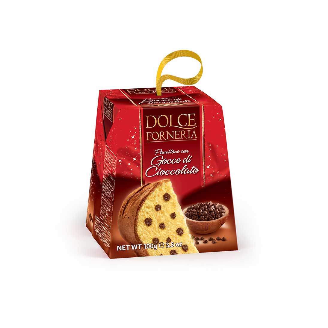 panettone goloso cioccolato gocce dolce forneria pandoro